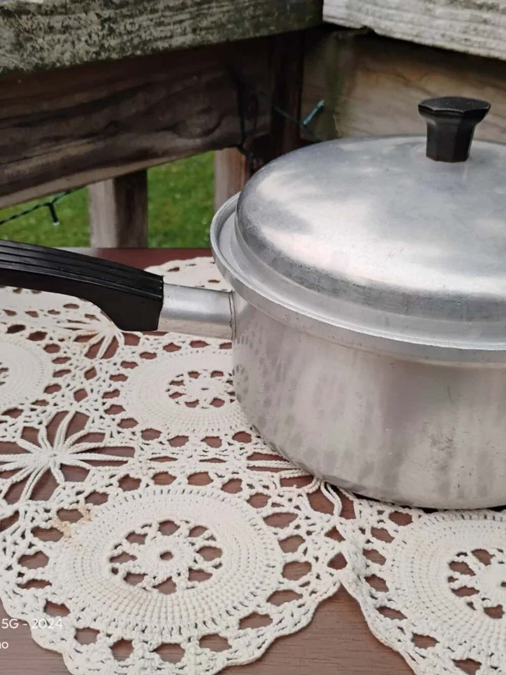 vintage Vita Craft anodized heavy gauge aluminum 1-quart sauce pan matching lid